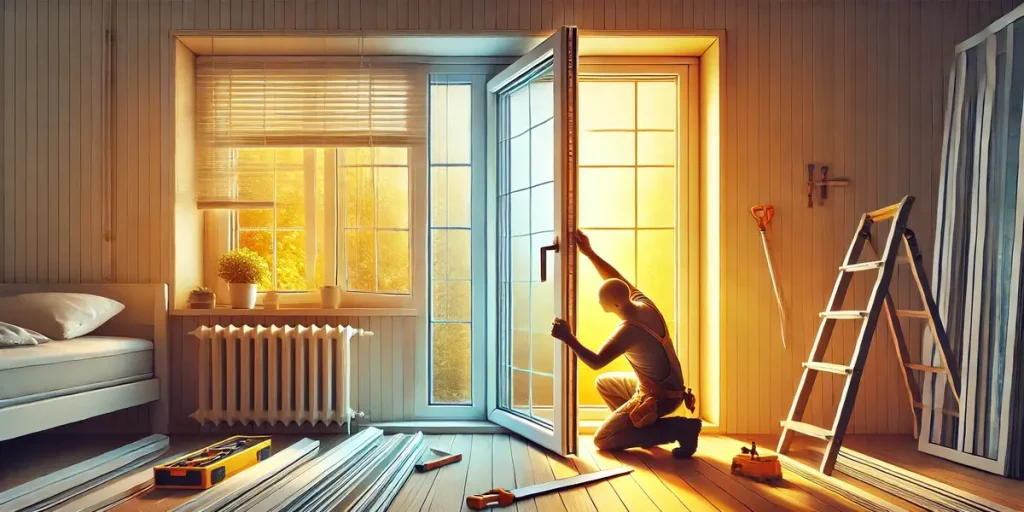 تعویض پنجره قدیمی با دوجداره